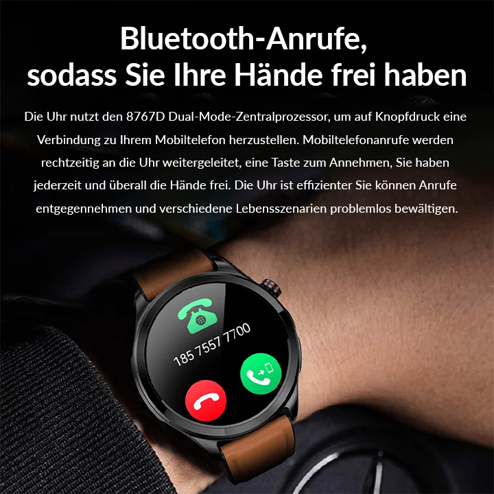 Kara Care plus® - Blutzuckerüberwachung & SOS-Notfall-Smartwatch