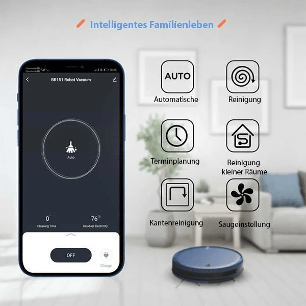 eRobo Saug - und Wischroboter