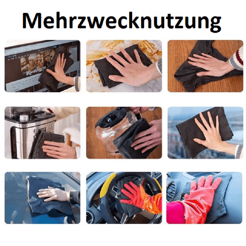 5er-Pack Allzweck-Mikrofaser-Reinigungstuch