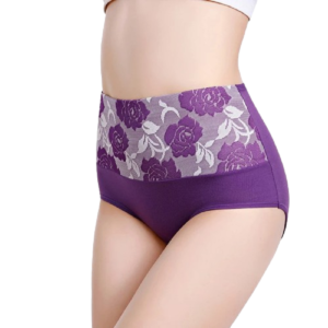 Auslaufsicheres Baumwollhöschen mit hohem Bund